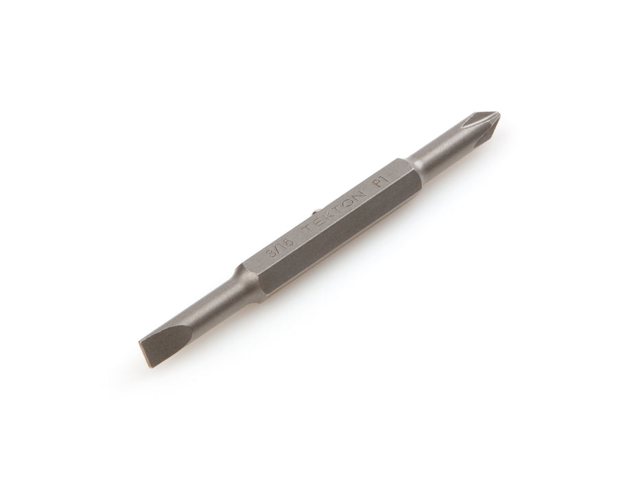 Phillips/Slotted Bit, 1/4 Inch Shank (#1 x 3/16 in.)