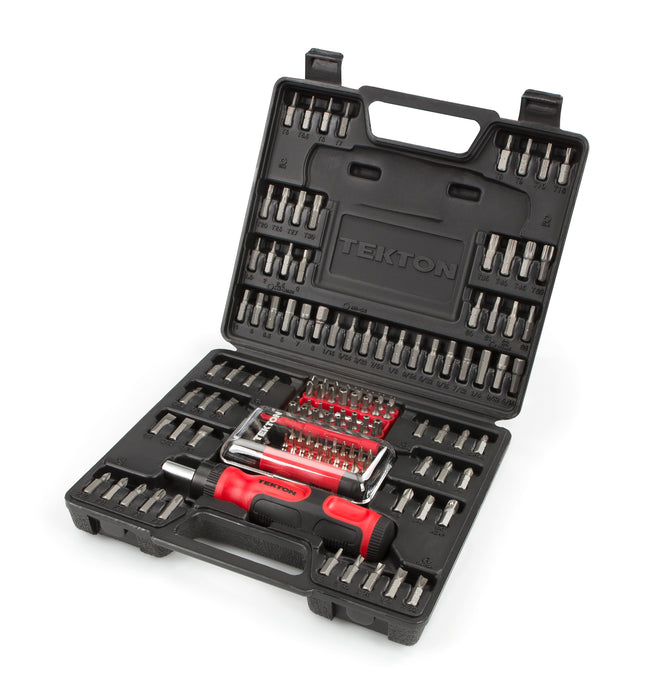 Everybit Ratchet Screwdriver and Bit Set (135-Piece)