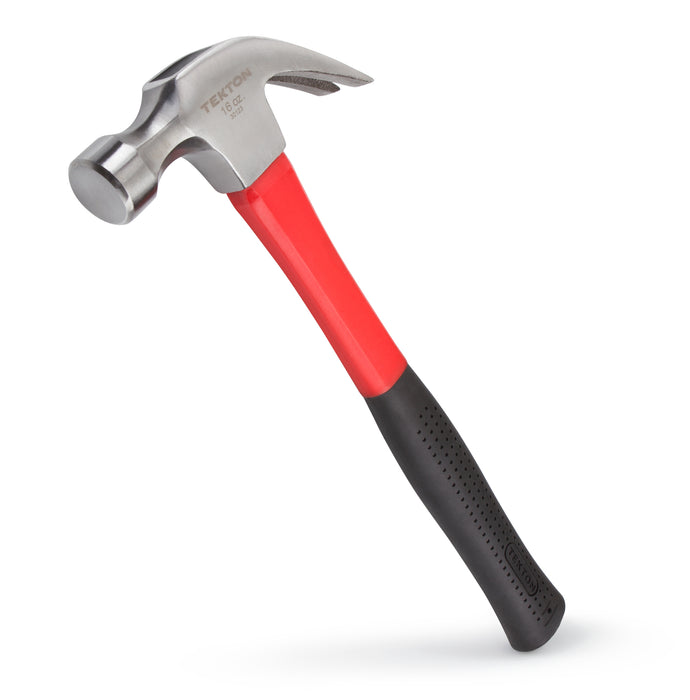 16 oz. Jacketed Fiberglass Claw Hammer