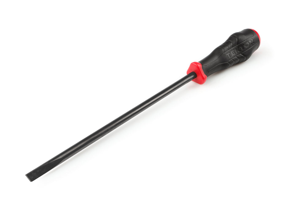 Long 5/16 Inch Slotted Highorque Black Oxide Blade Screwdriver