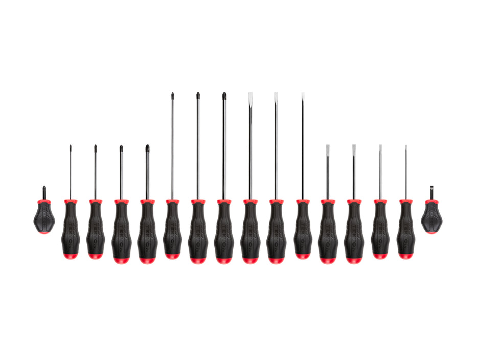 Highorque Screwdriver Set, 16-Piece (#0-#3, 1/8-5/16 in.)