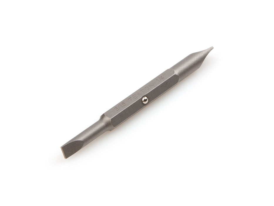 Slotted Bit, 1/4 Inch Shank (3/16 in. x 1/4 in.)