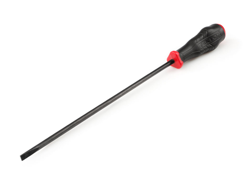 Long 3/16 Inch Slotted Highorque Black Oxide Blade Screwdriver