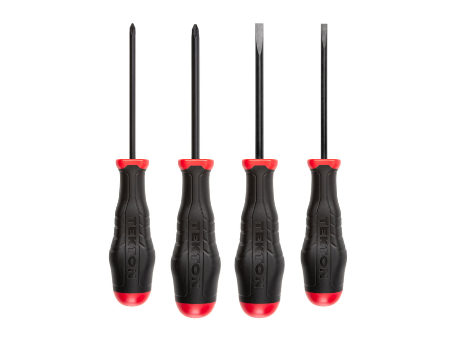 Highorque Black Oxide Blade Screwdriver Set, 4-Piece (#1-#2, 3/16-1/4 in.)