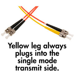 Mode Conditioning Cable ST / ST, OM2 Multimode,  50/125, 1 meter