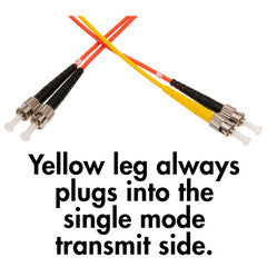 Mode Conditioning Cable ST / ST, OM1 Multimode,  62.5/125, 1 meter