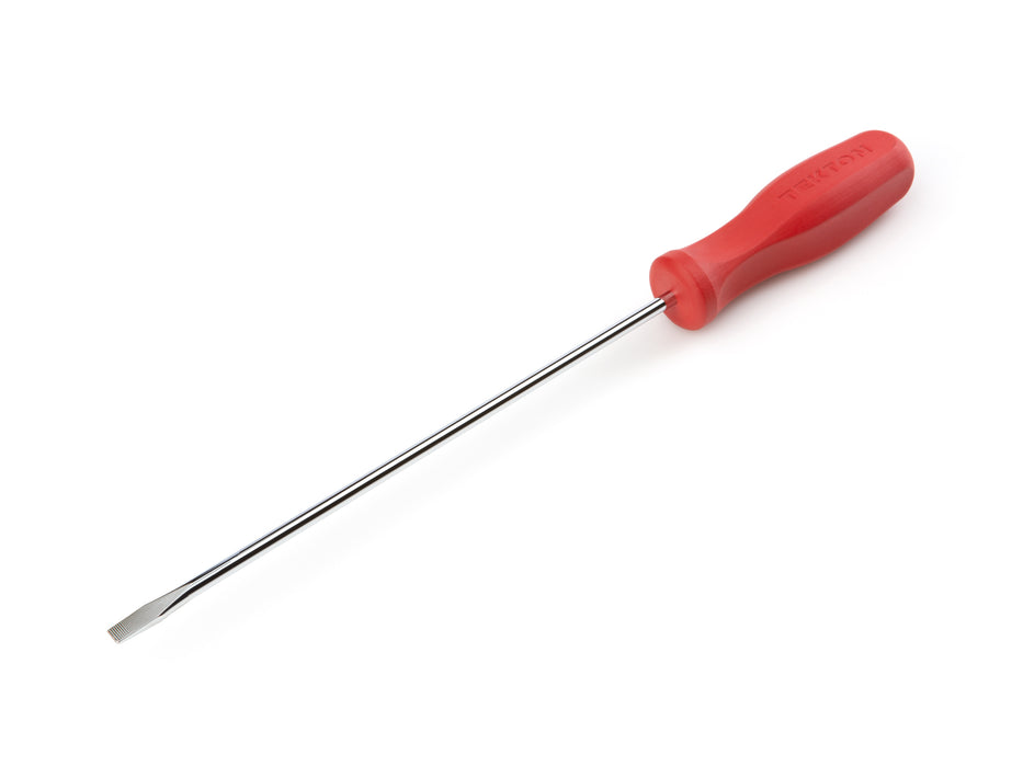 Long 3/16 Inch Slotted Hard Handle Screwdriver