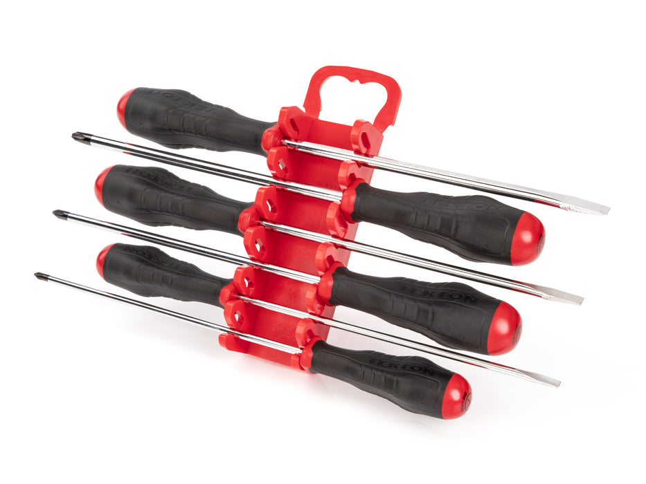 Highorque Screwdriver Set, 6-Piece (#1-#3, 3/16-5/16 in.) with Holder